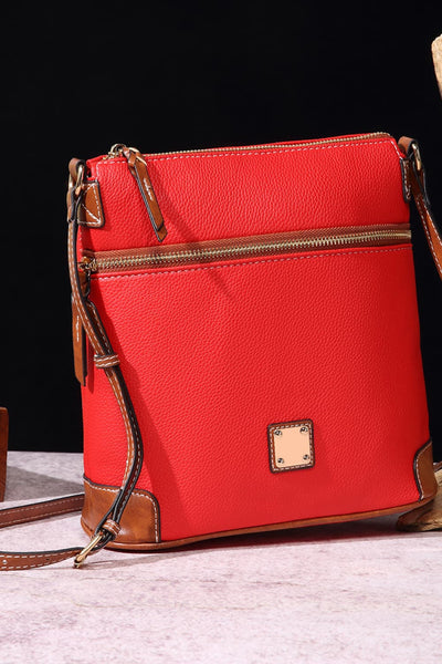 BEAUTIFUL I AM PU Leather Crossbody Bag