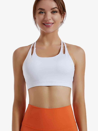 BEAUTIFUL I AM T-Back Sports Bra