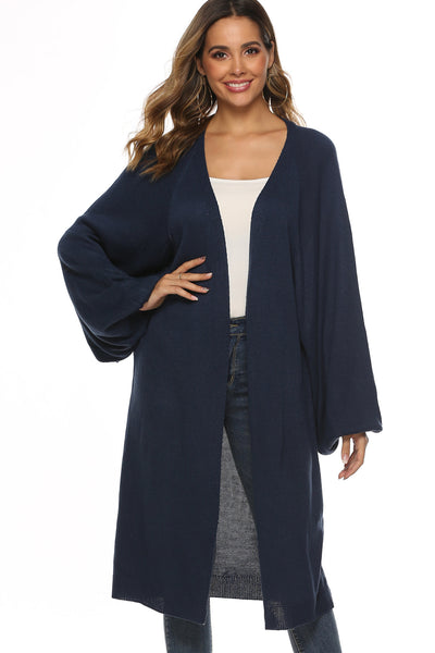 BEAUTIFUL I AM Long Sleeve Open Front Cardigan