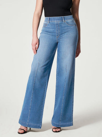 BEAUTIFUL I AM Wide Leg Long Jeans