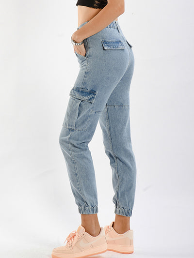 BEAUTIFUL I AM Full Size Button Fly Jeans