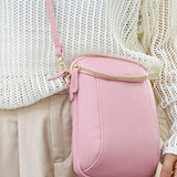 BEAUTIFUL I AM Small PU Leather Crossbody Bag