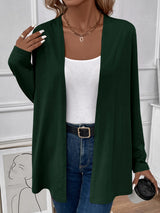 BEAUTIFUL I AM Open Front Long Sleeve Cardigan