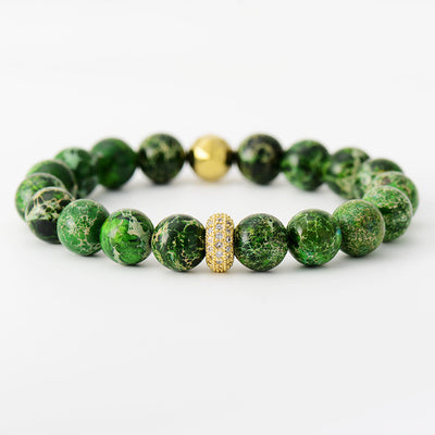 BEAUTIFUL I AM Natural Stone Beaded Jewelry Bracelet