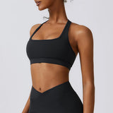 BEAUTIFUL I AM Halter Neck Sports Bra