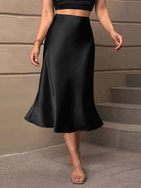 BEAUTIFUL I AM High Waist Midi Skirt Dress