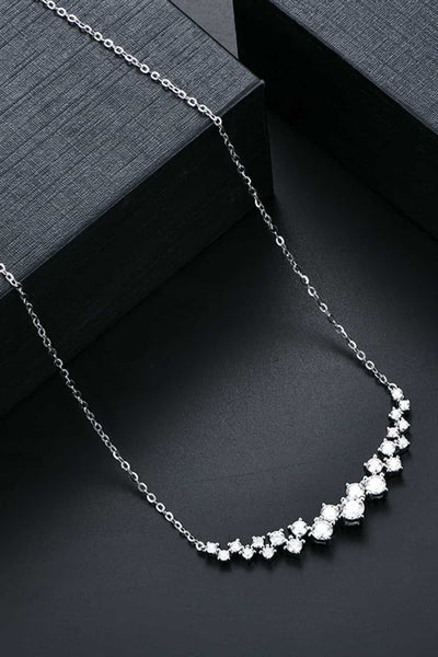 BEAUTIFUL I AM JEWELRY 1.64 Carat Moissanite 925 Sterling Silver Necklace