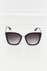 BEAUTIFUL I AM Cat Eye Full Rim Polycarbonate Sunglasses