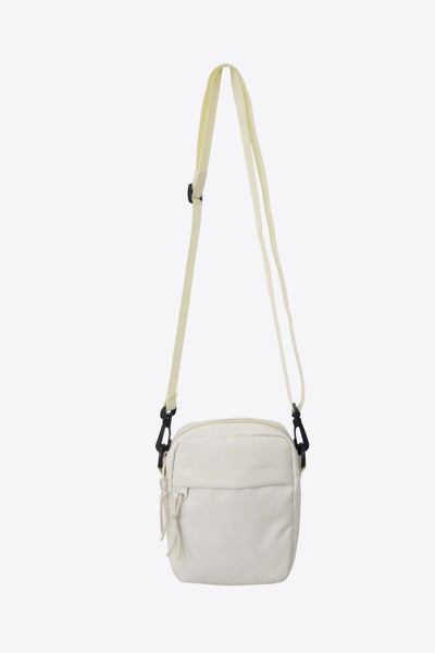 BEAUTIFUL I AM Wide Strap Polyester Crossbody Bag