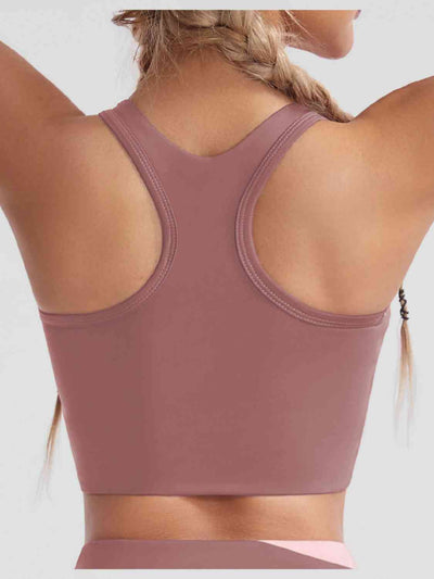 BEAUTIFUL I AM Racerback Sports Bra