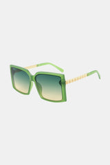 BEAUTIFUL I AM Polycarbonate Frame Square Sunglasses