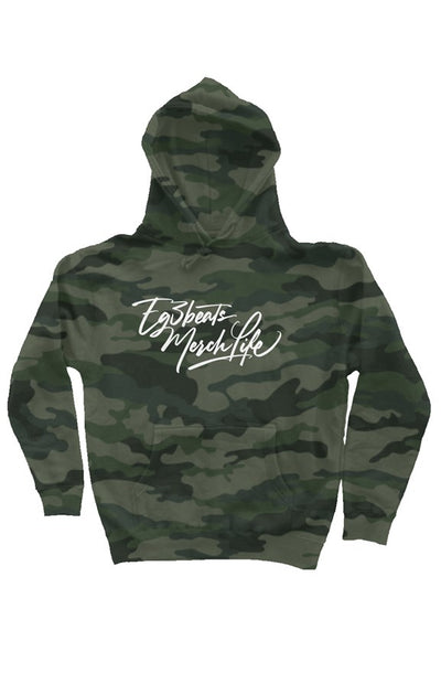 EG3BEATS MERCH LIFE Camo Independent Heavyweight Hoodie