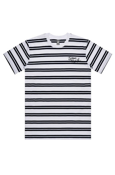 EG3BEATS MERCH LIFE Classic Stripe T-Shirt