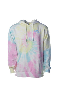 EG3BEATS MERCH LIFE Tie Dye Sunset Swirl Hoodie