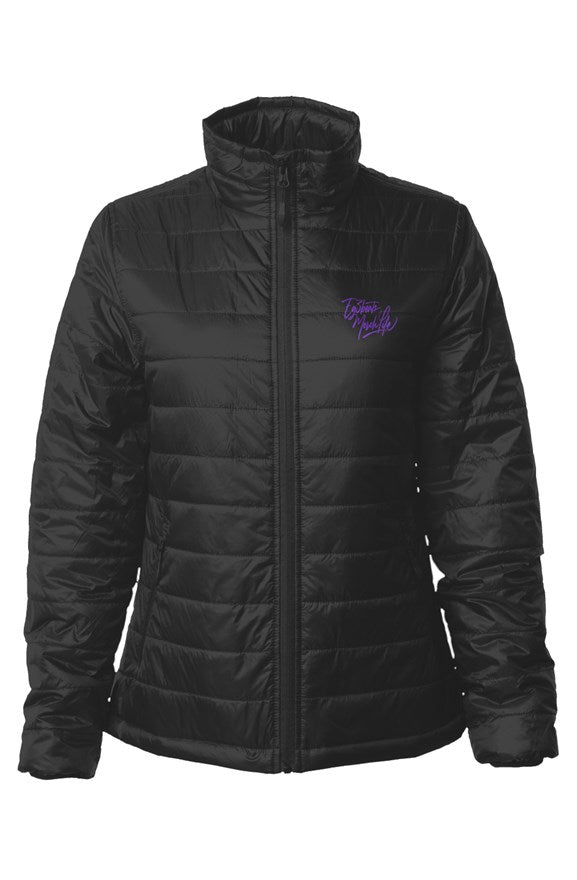 EG3BEATS MERCH LIFE Womens Puffer Jacket