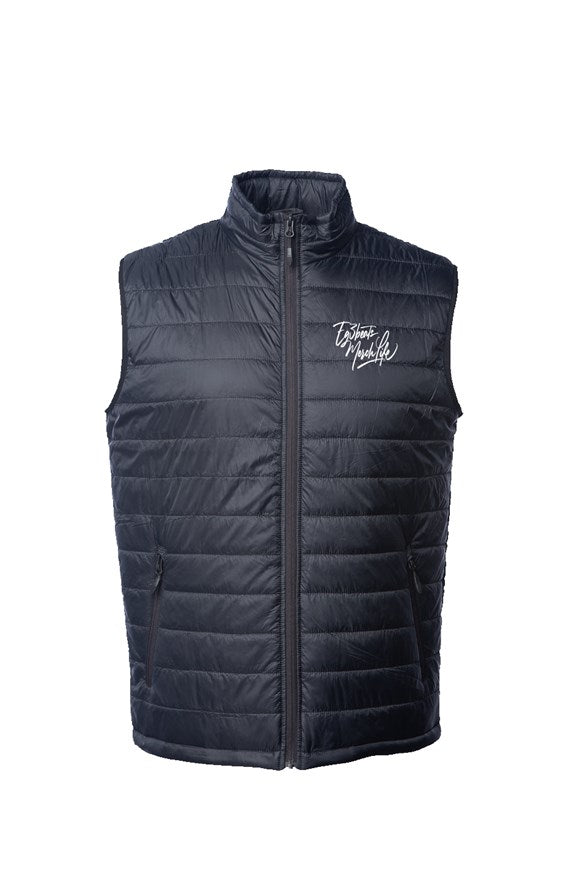 EG3BEATS MERCH LIFE Mens Puffer Vest Packable Jacket