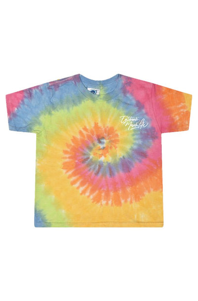 EG3BEATS MERCH LIFE Tie-Dye Eternity Womens' Cropped Shirt