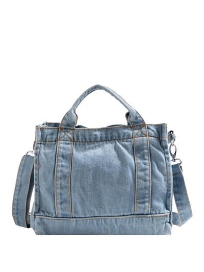 BEAUTIFUL I AM Denim Shoulder Bag