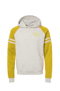 EG3BEATS MERCH LIFE Varsity Colorblocked Raglan Hoodie