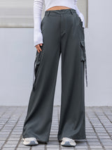 BEAUTIFUL I AM Wide Leg Cargo Pants