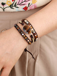 BEAUTIFUL I AM Geometrical Shape Triple-Layer Bracelet Jewelry