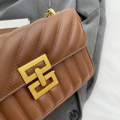 BEAUTIFUL I AM PU Leather Crossbody Bag