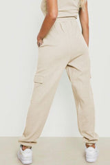 BEAUTIFUL I AM Drawstring Joggers with Pockets