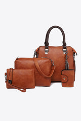 BEAUTIFUL I AM PU Leather Bag Set