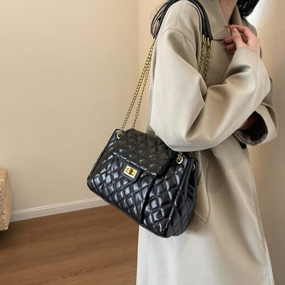 BEAUTIFUL I AM PU Leather Shoulder Bag