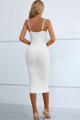 BEAUTIFUL I AM Cutout Spaghetti Strap Bodycon Dress