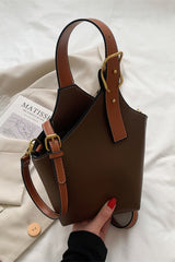 BEAUTIFUL I AM Fashion PU Leather Bucket Bag