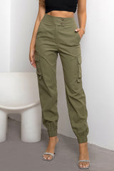 BEAUTIFUL I AM High Waist Cargo Pants