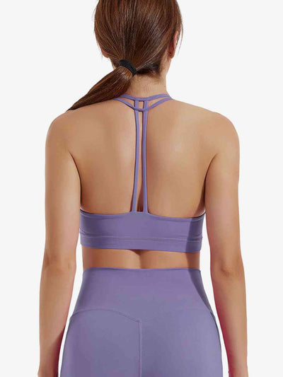 BEAUTIFUL I AM T-Back Sports Bra