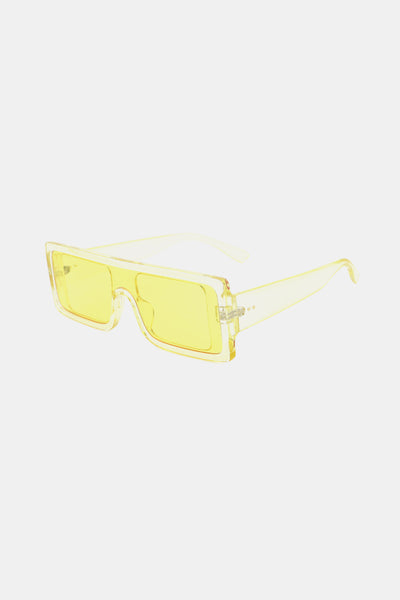 BEAUTIFUL I AM Polycarbonate Frame Rectangle Sunglasses