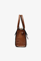 BEAUTIFUL I AM Textured PU Leather Handbag