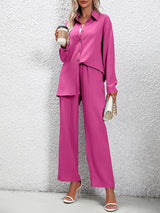 BEAUTIFUL I AM Long Sleeve Shirt and Pants Set