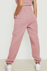 BEAUTIFUL I AM Drawstring Joggers with Pockets