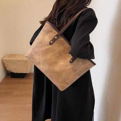 BEAUTIFUL I AM PU Leather Tote Bag