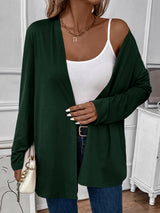 BEAUTIFUL I AM Open Front Long Sleeve Cardigan