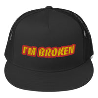 EG3BEATS I'M BROKEN Trucker Hat