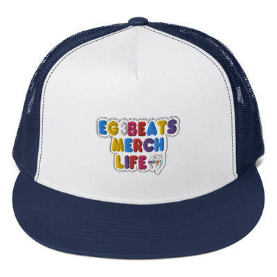 EG3BEATS MERCH LIFE TRUCKER HAT