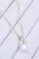 BEAUTIFUL I AM 925 Sterling Silver Jewelry Natural Moonstone Pendant Necklace