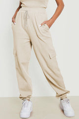 BEAUTIFUL I AM Drawstring Joggers with Pockets