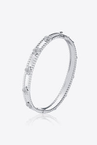 BEAUTIFUL I AM Moissanite Jewelry 925 Sterling Silver Bracelet