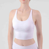 BEAUTIFUL I AM Crisscross Sports Bra