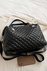 BEAUTIFUL I AM PU Leather Hand Bag