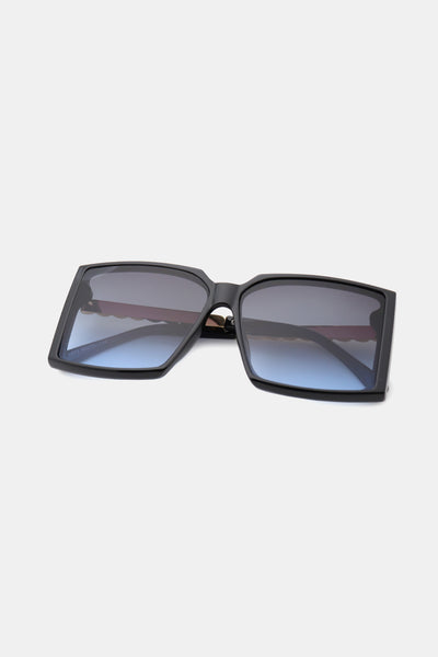 BEAUTIFUL I AM Polycarbonate Frame Square Sunglasses