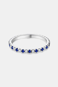 BEAUTIFUL I AM Moissanite Lab-Grown Jewelry Sapphire Rings