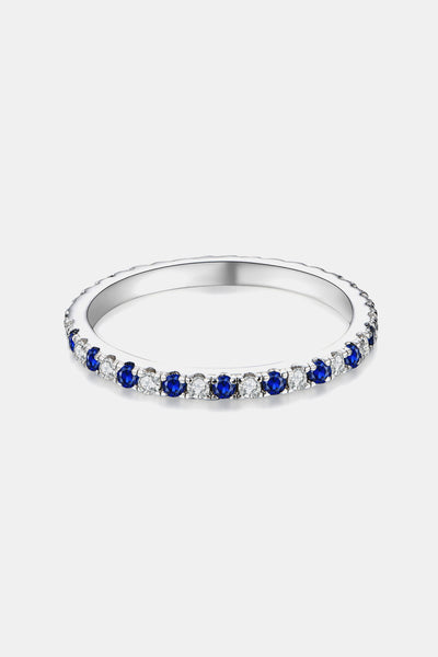 BEAUTIFUL I AM Moissanite Lab-Grown Jewelry Sapphire Rings