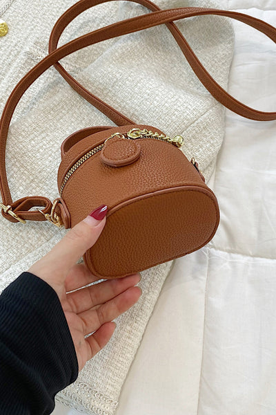 BEAUTIFUL I AM PU Leather Crossbody Bag